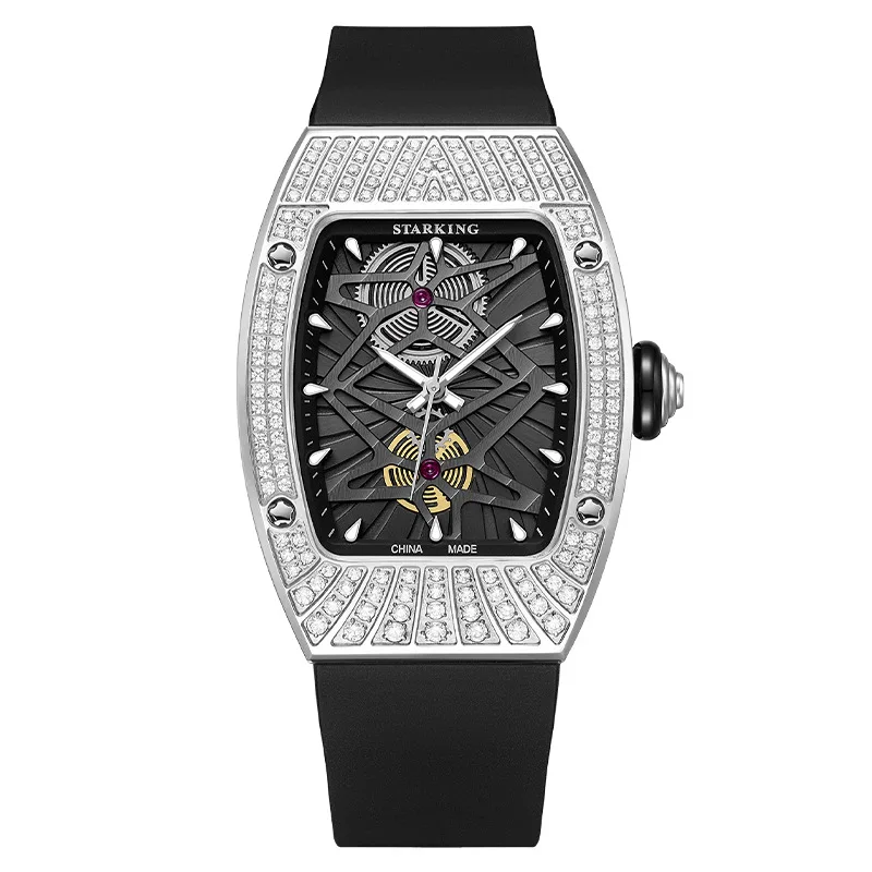 Starking brand women's watch, versatile niche high-end luxury Gemini diamond-encrusted luxury women's quartz watch