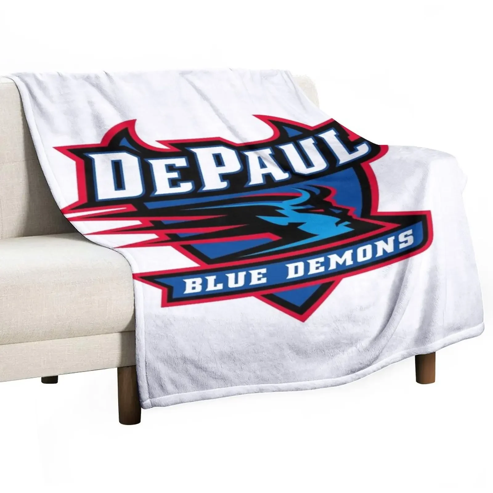 

DePaul Blue Demons Throw Blanket Fashion Sofas Summer Blankets