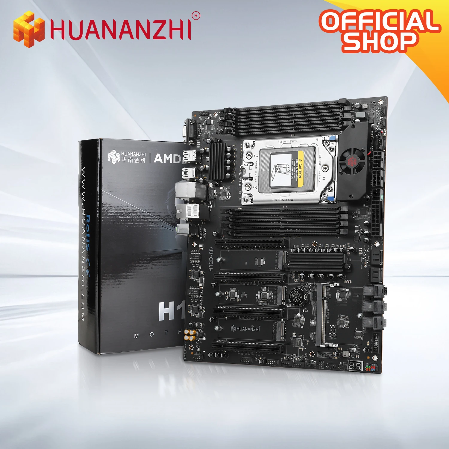 マリエページ② HUANANZHI H12D 8D AMD Motherboard with BMC module support AMD EPYC