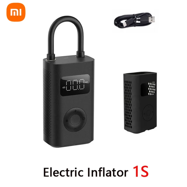 Neue xiaomi mijia luftpumpe 1s/pumpe 2 mi aufblasbare schatz tragbare  elektrische pumpe luft kompressor für motorrad autoreifen - AliExpress