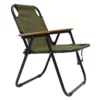 Sturdy Folding Chair with 600D Oxford Fabric, 265-287lbs Capacity, Ergonomic Backrest, Solid Iron Frame, Comfortable for 4
