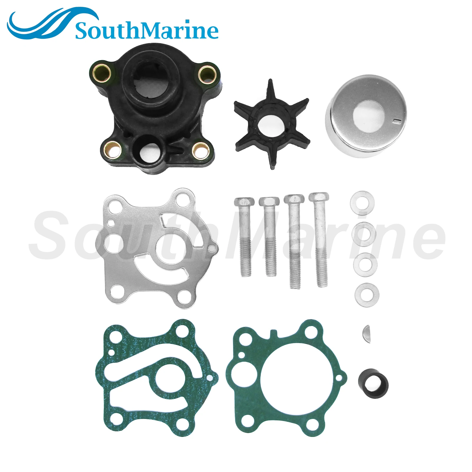 Barca A Motore 663-W0078-00/01 663-W0078-A0 Pompa Acqua Kit Di Riparazione Con Alloggiamento Per Yamaha Fuoribordo Motore 55Hp, Per La Sierra 18-3425