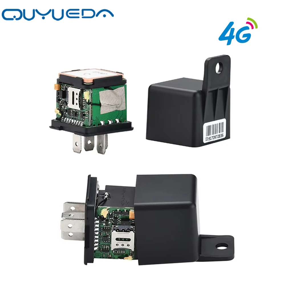Mini 4G Relay GPS Vehicle Tracker Real-Time Android App Anti-Theft Locator for Cars & Motorcycles Automotive Tracking Device