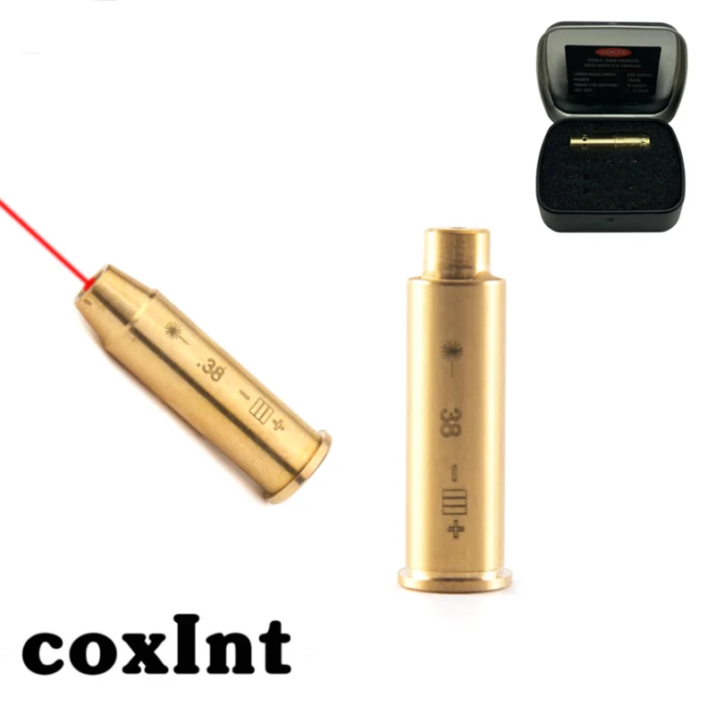.38 Caliber Laser Bore Sight .38 Laser Boresighter 38 Collimator Red Sight