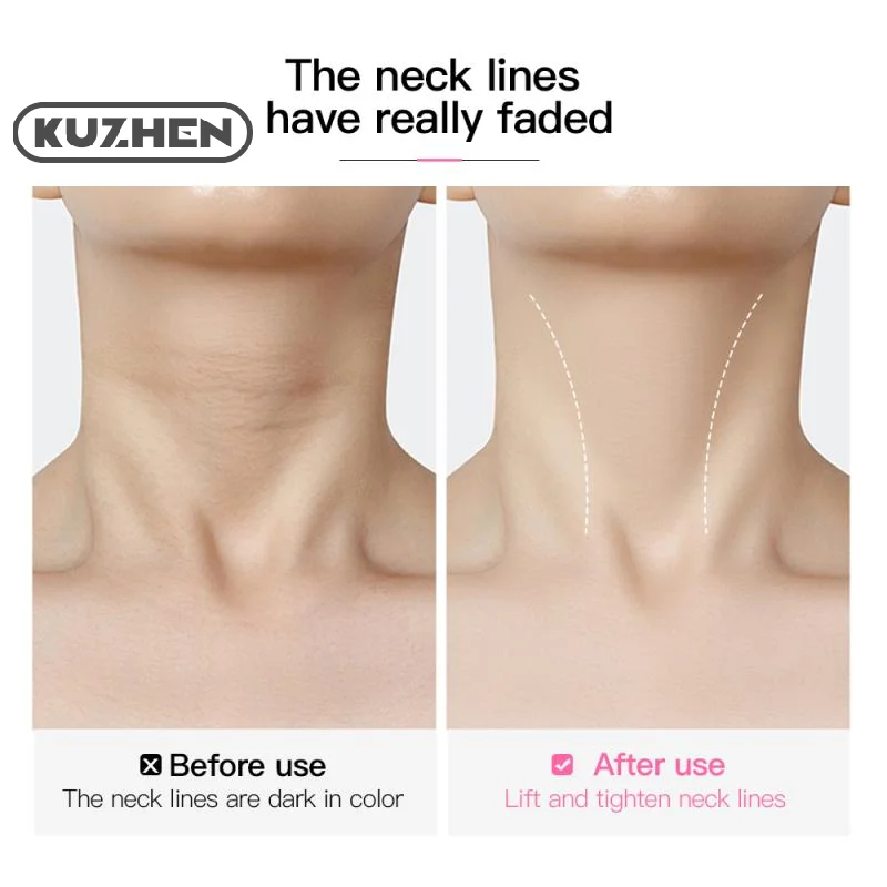 10Pcs 목 리프팅 패치 방수 탄력 보이지 않는 페이딩 목 주름 접착 스티커 페이스 리프트 테이프 탄성 밴드