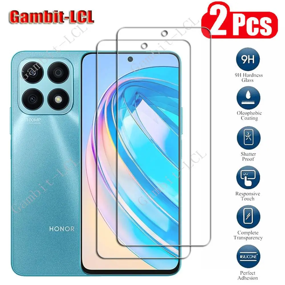 Hd 9H Vetro Temperato Originale Per Honor X8A 6.7 "Honorx8A X8 4G Crt-Lx1 Crt-Lx2 Crt-Lx3 Pellicola Protettiva Per La Protezione Dello Schermo