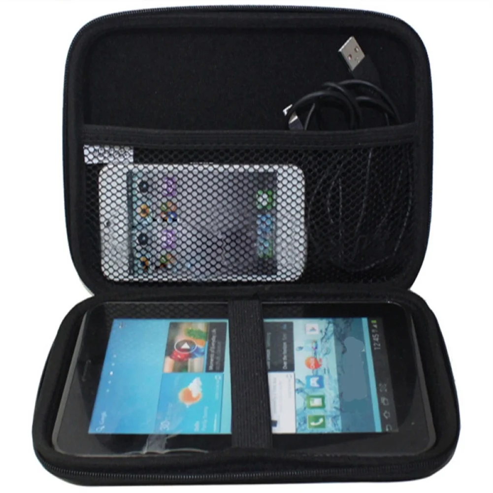 Protective Packet Storage Case Multi-purpose Universal Resilient External 2.5/3.5inches Hard Drive Carry Pouch for Outdoor