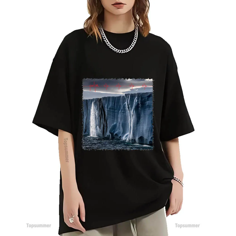 Maglietta Gigaton Album T-Shirt Pearl Jam Tour T Shirt Donna Rock Band Maglietta Nera Uomo T-Shirt Oversize