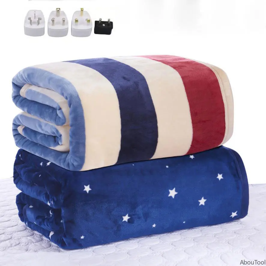 Electric Blanket 110-220V Automatic Protection Type Electric Blanket Body Warmer Heated Mat Carpet Heating Pad