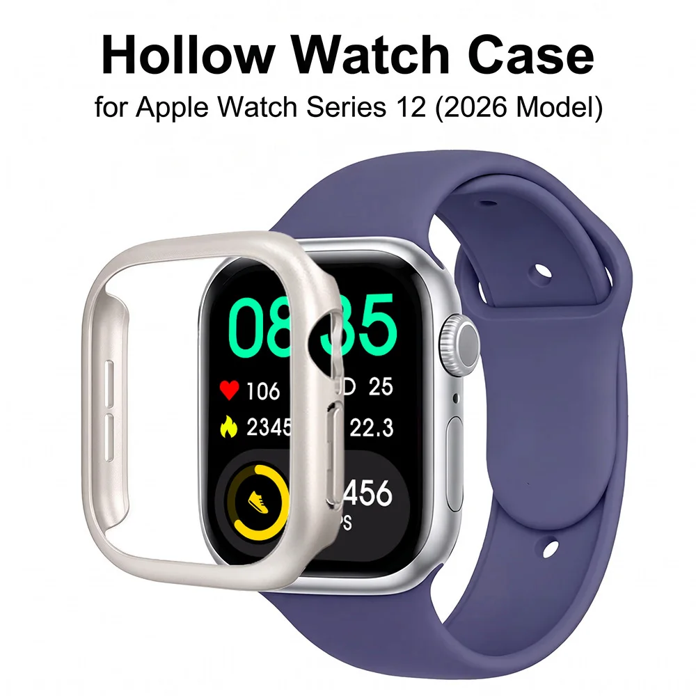 Premium Protective Bumper for Apple Watch - Durable PC Cover