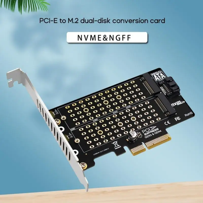 XXUD M.2 NVME SSD PCIE Adapter NVME PCIE Converter SSD to PCI-E Card