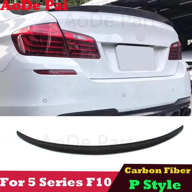 For BMW 5 SERIES F10 SALOON 2010 ON M4 STYLE 520 530 535 REAR BOOT SPOILER  LIP