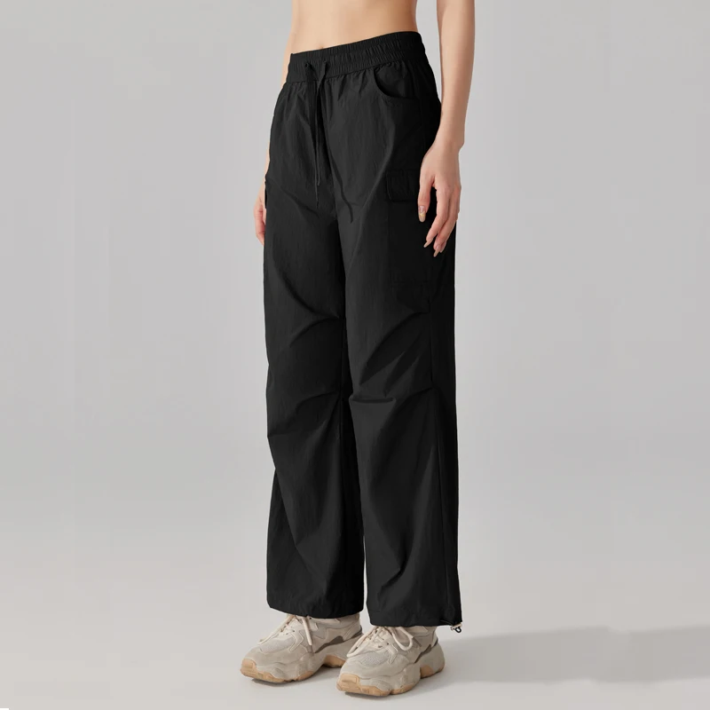 מכנסי צניחה VITALINOVO לנשים מהירים לייבוש קלים עמידים במים עם 4 כיסים מכנסי טעינה לאימון בחוץ