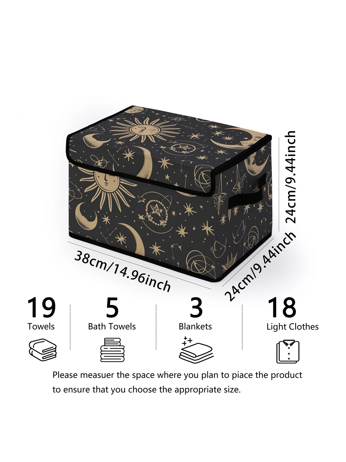 clothes storage bagThickened clothing organizer, drawer organizer, storage box, wardrobe, clothing storage organizer