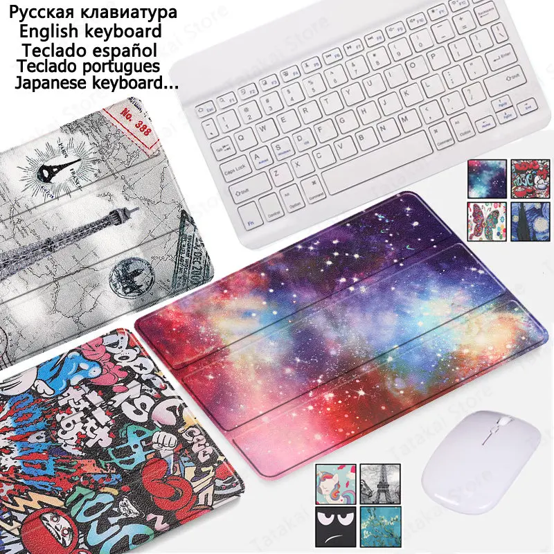 

PU Leather Cover Keyboard Case for Funda Redmi Pad Keyboard Teclado Cover for Teclado Xiaomi Redmi Pad Teclado Funda 10.61 inch