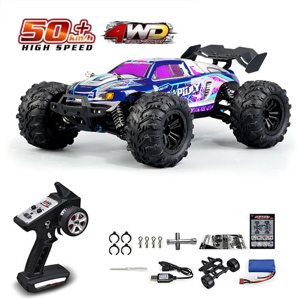 RC Car 75KM/H High Speed Racing Remote Control Car Truck for Adults 4WD Off Road Monster Trucks Climbing Vehicle Christmas Gift 4