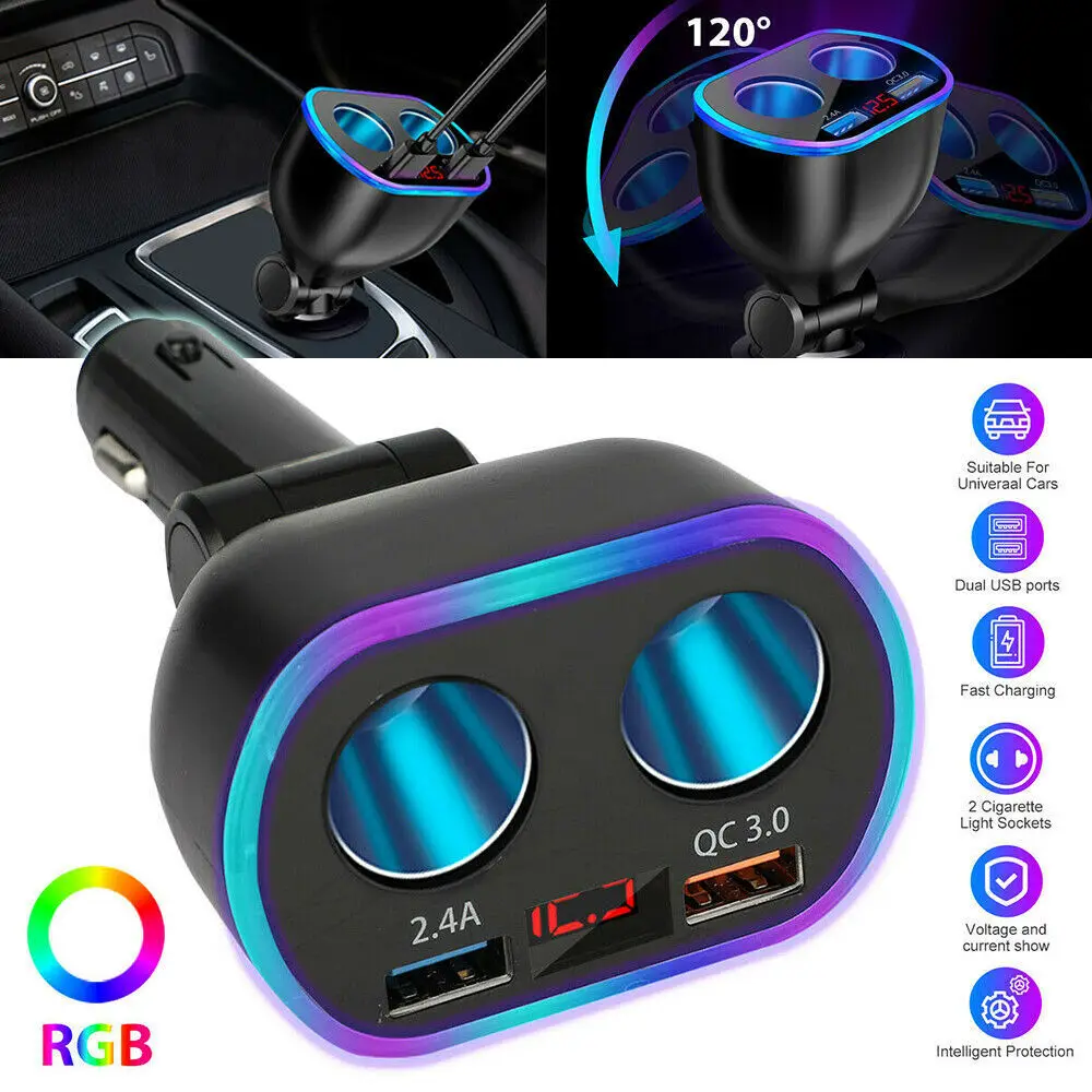 ڵ ð  USB   , й QC 3.0   12-24V    