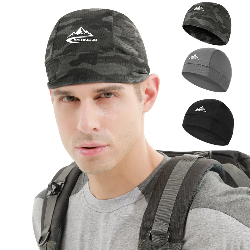 CoolingSkullCapBreathableSweatWickingCyclingRunningHatCap