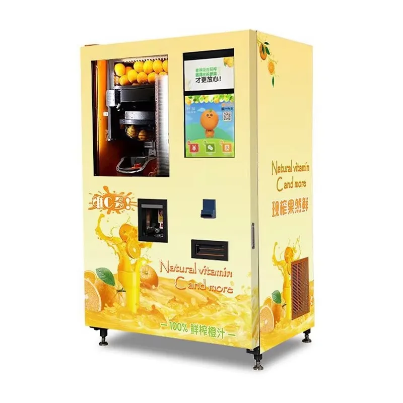 Commercial Orange Fresh Juice Machine Vending Machine for Sale-Efficient Beverage Dispensing Solution