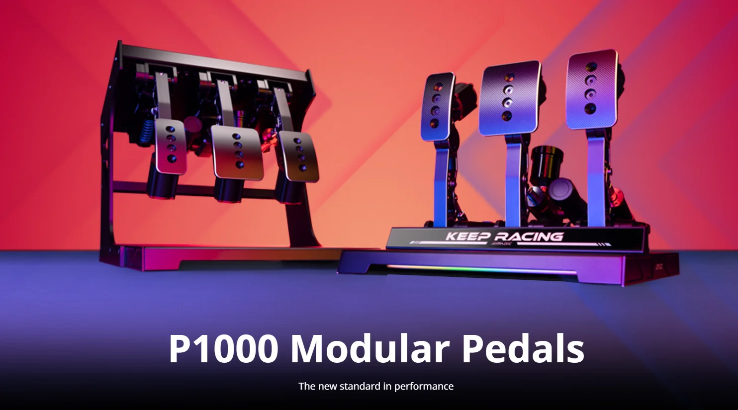 P1000 P1000i Modular Pedals Haptic Pedal Reactor Hydraulic System SIM RAY Lighti