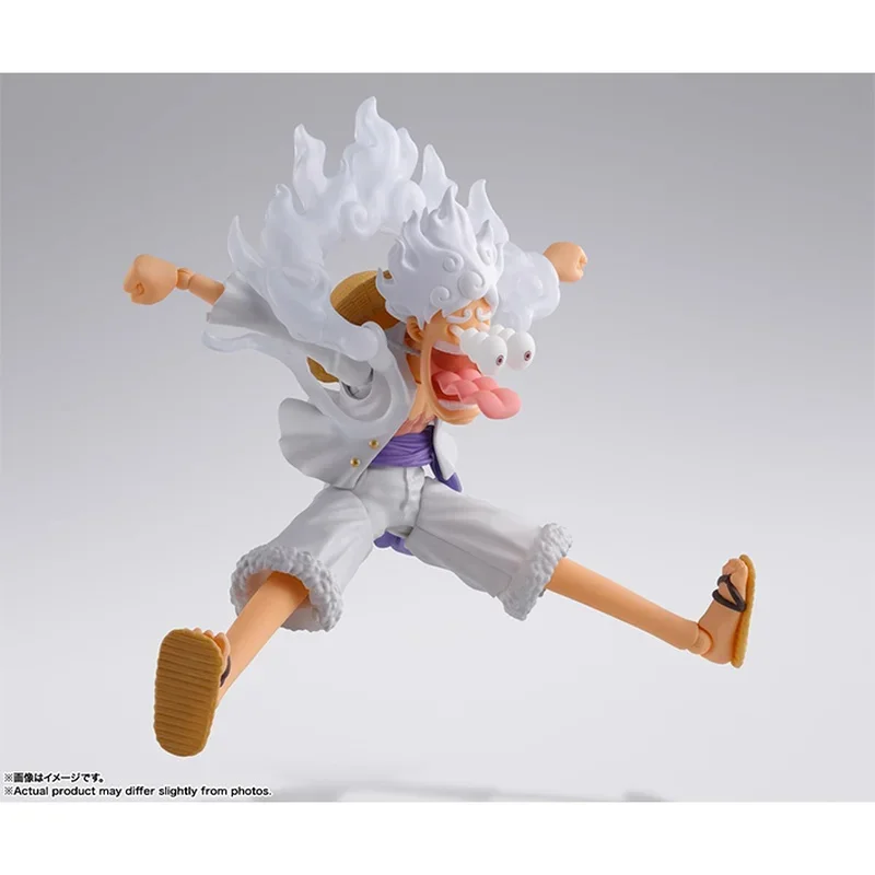 

Женская 100% оригинальная Bandai Sh фигуртс Shf One Piece Monkey.D.Luffy Gear5 экшн фигуртс аниме модель игрушки подарки