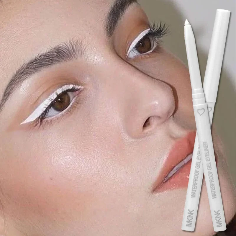 

Waterproof Eyeliner Gel Pencil White Brown Matte Lying Silkworm Pen Natural Lasting Easy To Wear Pigment Eyeliner Eyes Cosmetic