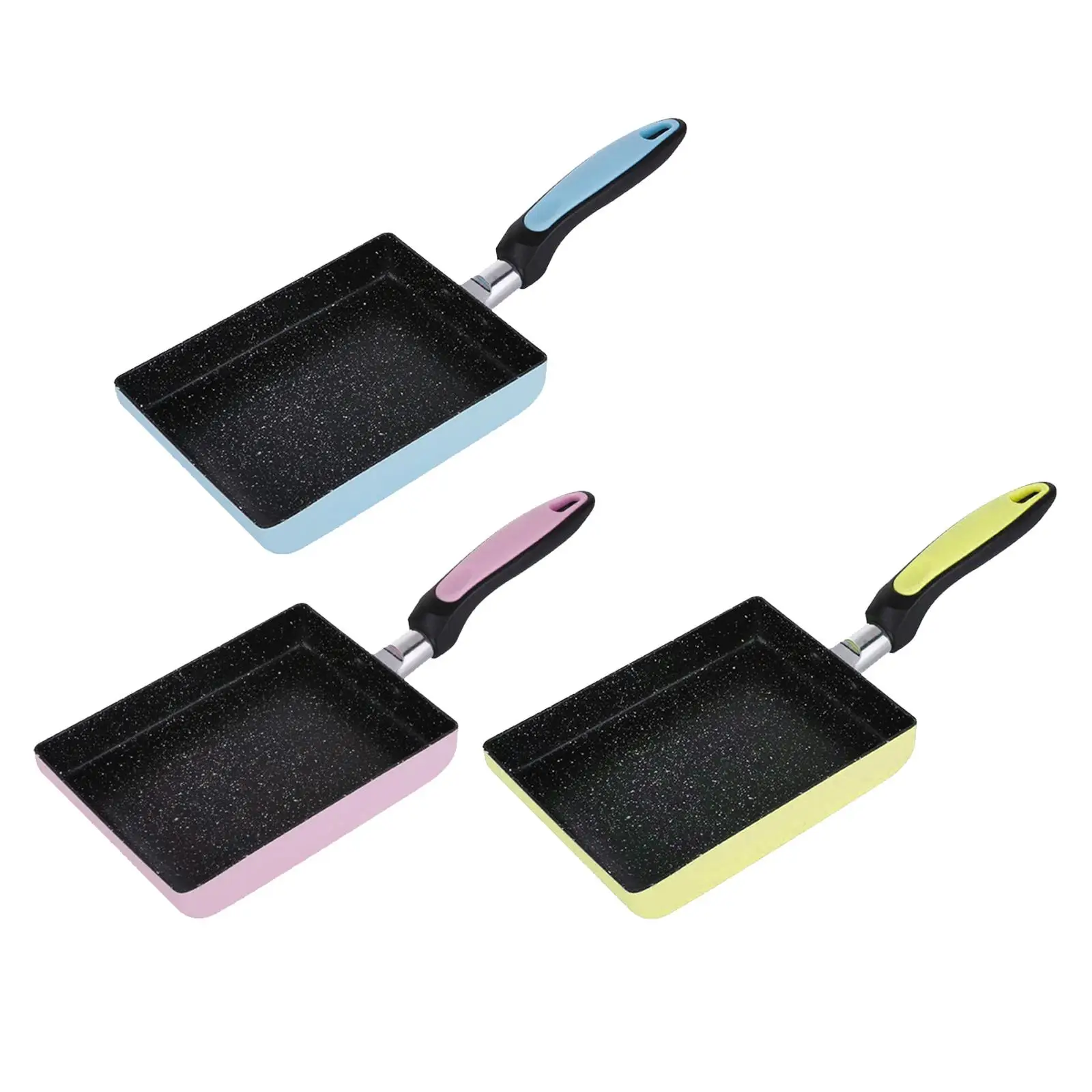 Japanese Rectangular Grill Frying Pan Tamagoyaki Egg Roll Sushi