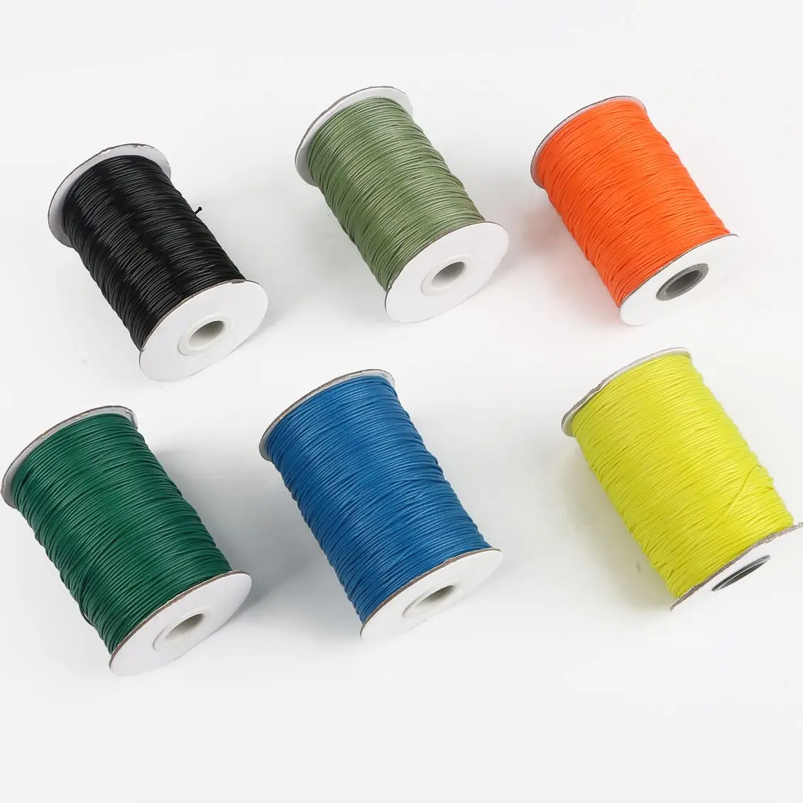 best hot sale new Wax Beading Cord 1mm 15 meter Faux Flat Suede velvet Lace Rope Jewelry Findings for Fashion jewelry crafts