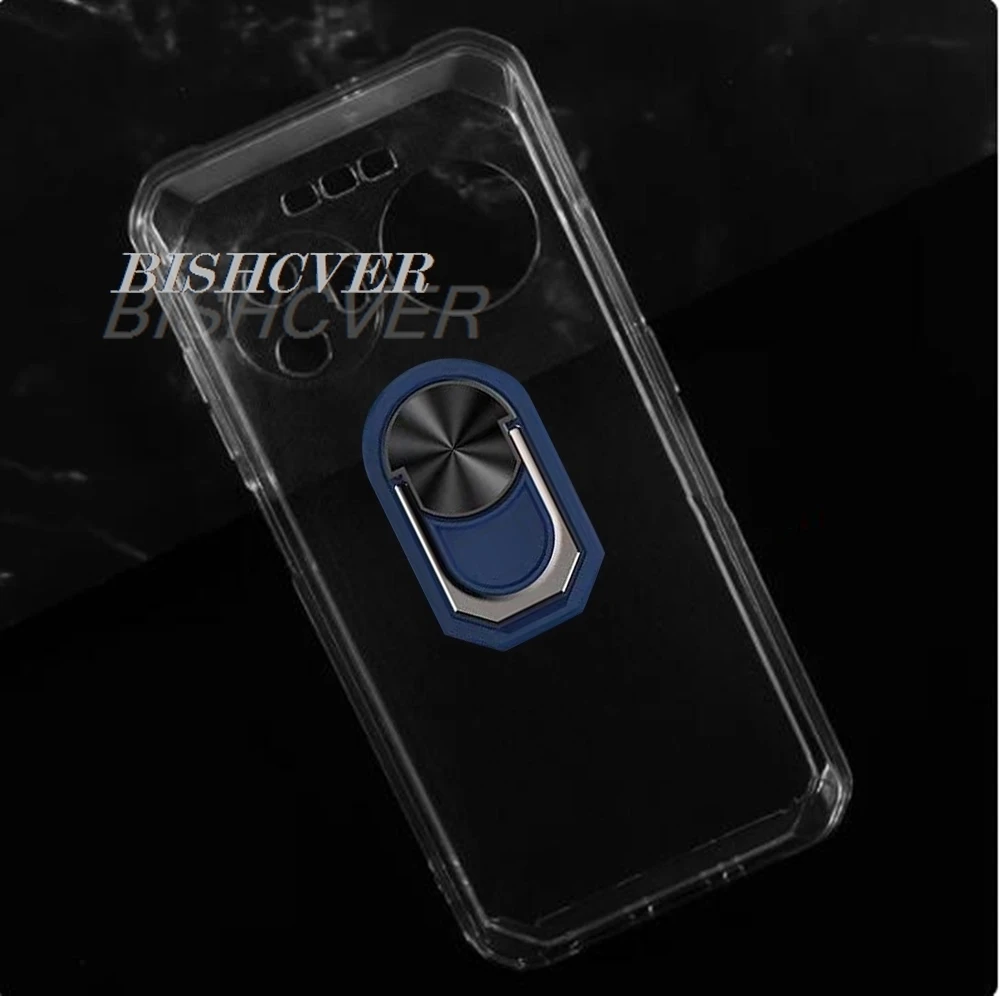 Shockproof Ring Holder For Oukitel WP38 WP 38 6.52" Oukitel WP38 Case Soft Silicone TPU Protective Holder Cover