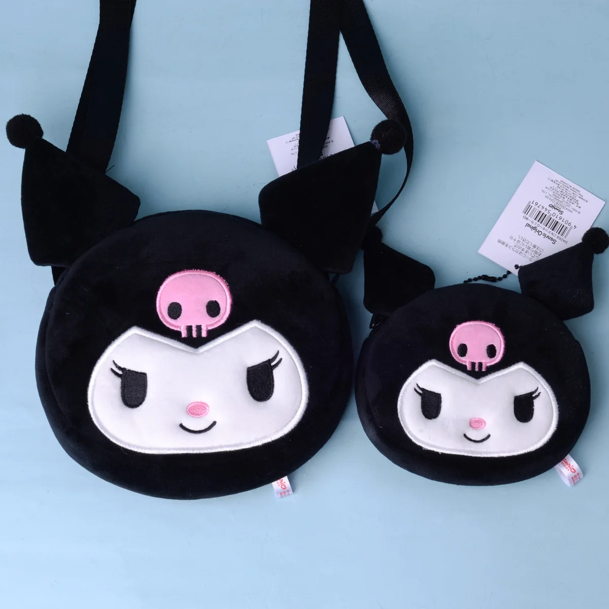 

Sanrio Hello Kitty Woman Purse Girl Cartoon Cute Melody Pachacco Plush Wallet Lipstick Storage Bag Children's Doll Coin Purse