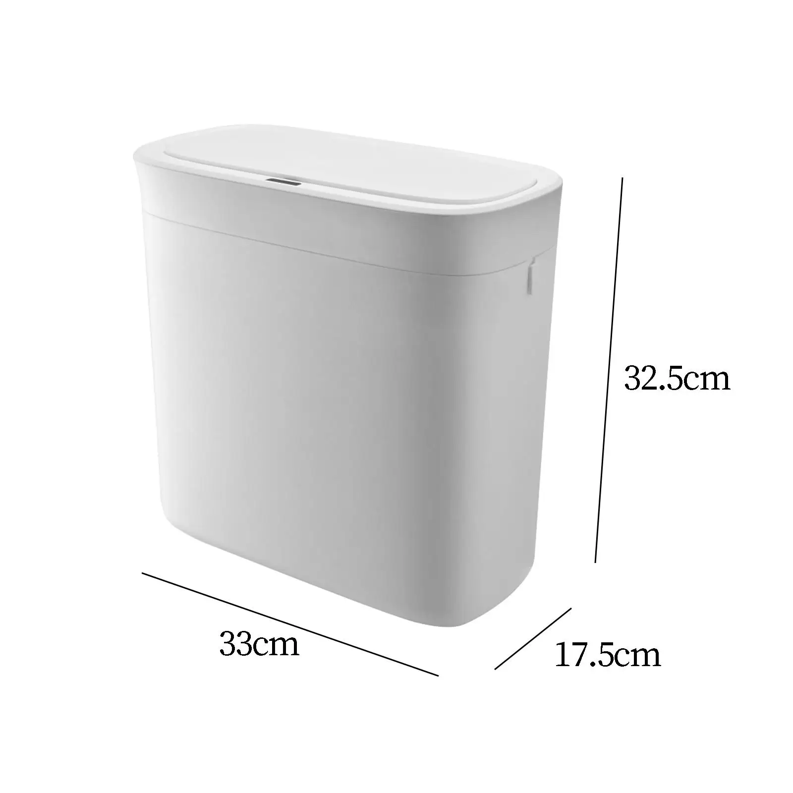 자동 쓰레기통, 쓰레기 봉투 포함, 16L, 침실, 야외 식당