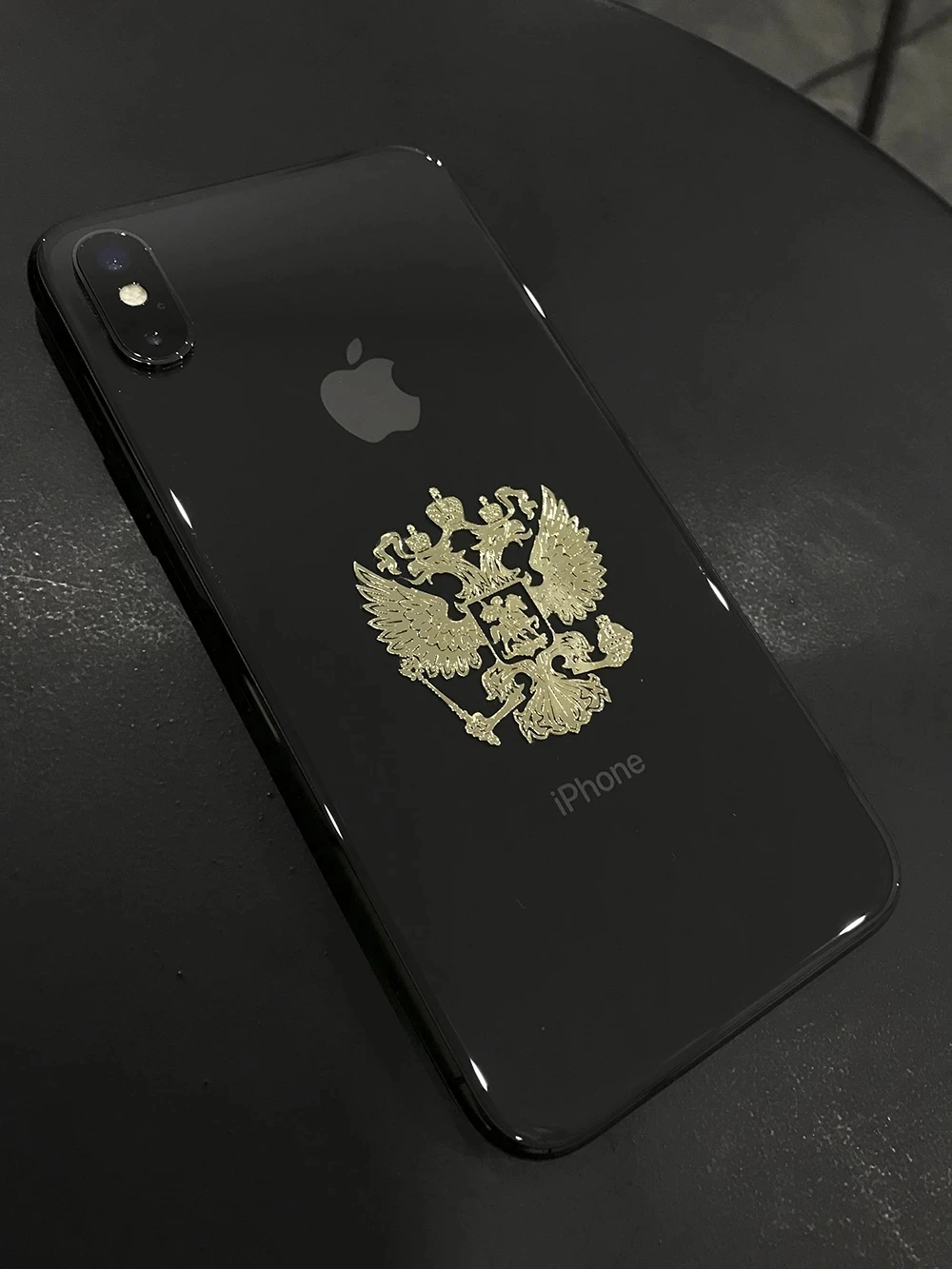Russian Federation National Emblem, Coat of Arms of Russia, Nickel Eagle, 3D Metal Stickers, Decal for Laptop, Notebook, Phone S