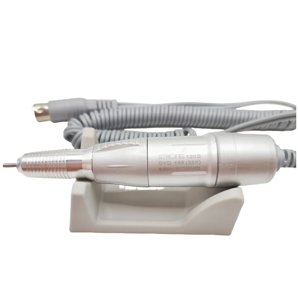 Nail Drill Pen 35K Dental Lab Micromotor Polishing Handpiece For Marathon STRONG 210 204 207B Electric Manicure Machine Handle 3