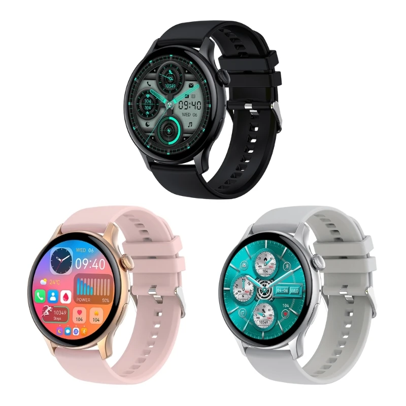 

HK85 Watch for Men Women 1.43inch Screen Fitness Watch with Heart Rate Sleep Waterproof Step Counter