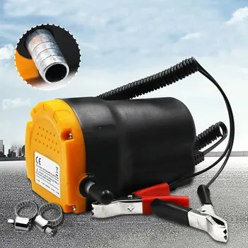 Pompa dell'olio per motori per auto 12V estrattore di coppa del fluido Diesel elettrico Scavenge trasferimento del carburante aspirazione barca moto pompa dell'olio per auto elettrica