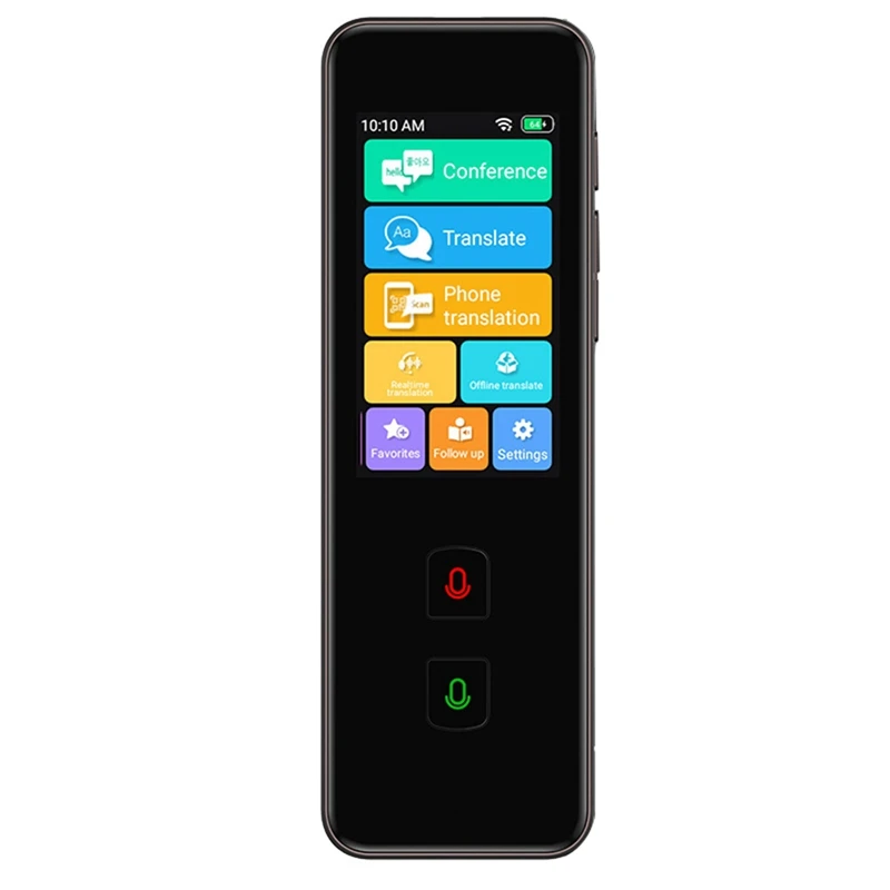 New M10 Intelligent Speech Translation Machine Intelligent Voice Translator For Overseas Travel Business Negotiation