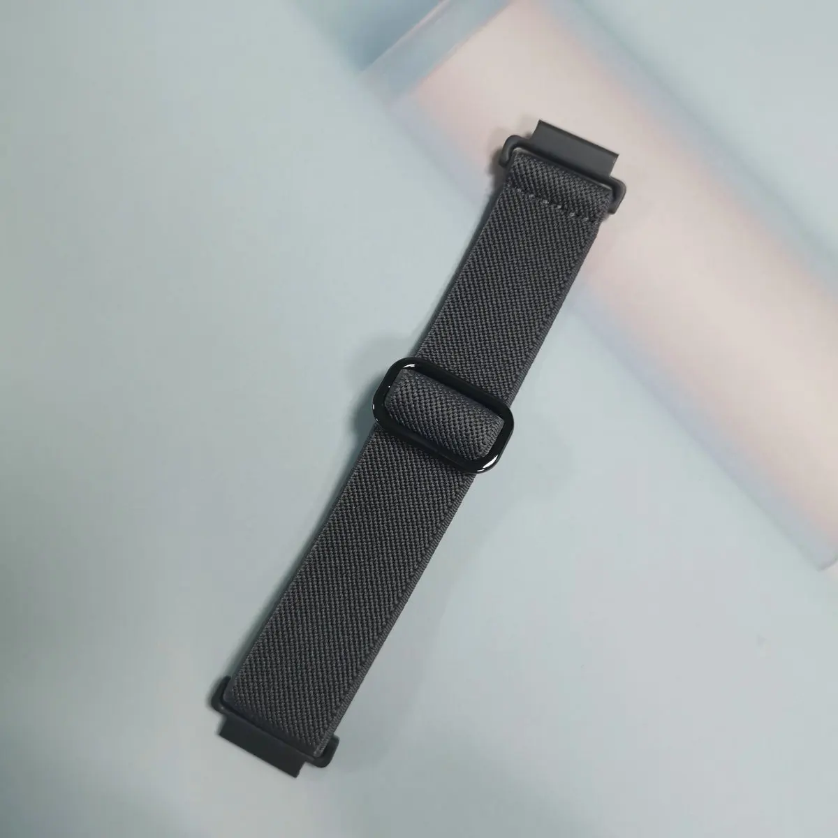 Elastic Nylon Loop Wristband Bracelet, 20/22mm Watch Band