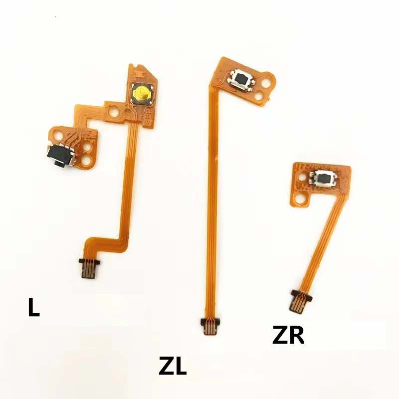 1PCS Replacement For Nintend Switch JoyCon ZR ZL L SL SR Button Key Ribbon Flex Cable For NS repair cable Cable arrangement push button switch solder cable
