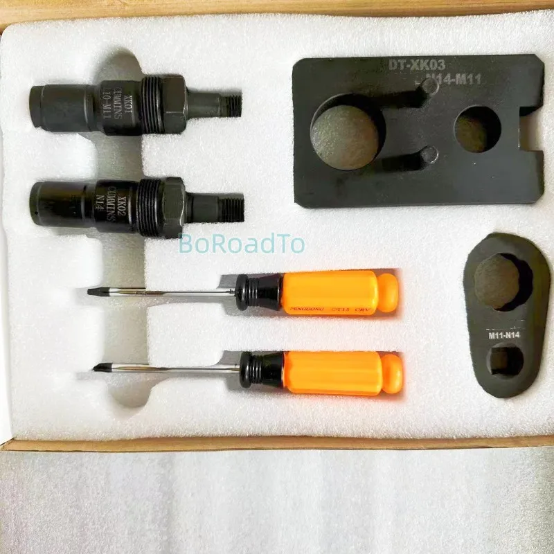 

Diesel Injector Disassemble Tool Common Rail Injector Nozzle EUI HEUI Dismantle Kits Repair Tool Set for CUMMINS M11 N14