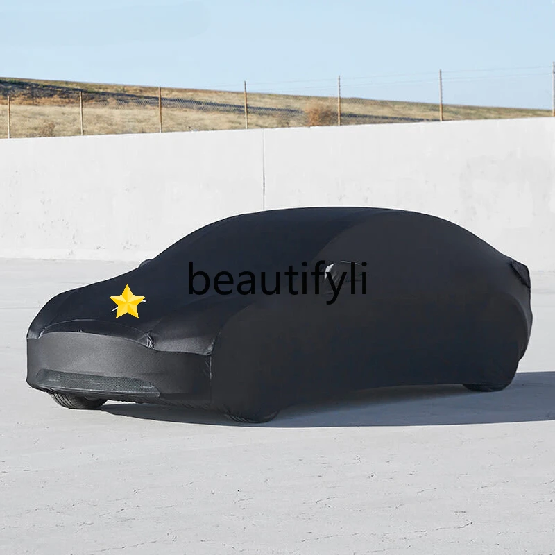 Model 3 Car Cover Indoor Car Clothing Sunscreen Windproof Rainproof
