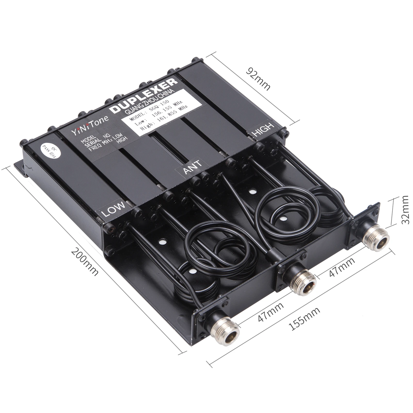 Antenna adapter rf adapter kit SGQ-150 25W VHF136-174MHz customizable frequency Portable Duplexer