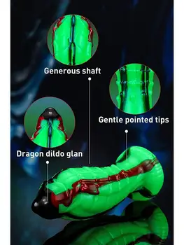 Monster Silicone Dildo Anal Dildo With Suction Cup Huge G-spot Dildo Animal Butt Plugs Dragon Realistic Dildo Hands-free Sex Toy 2