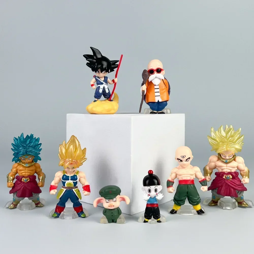 6-16pcs Anime Dragon Ball Z Characters Figure Shenron Model Toy