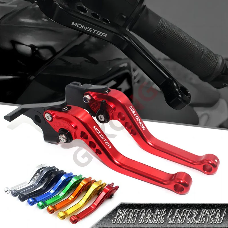 

CNC Aluminum Handle Accessories Motorcycle Brake Clutch Levers for Ducati Monster ST2 M 400 600 620 750 919 796 696 M600 ST2