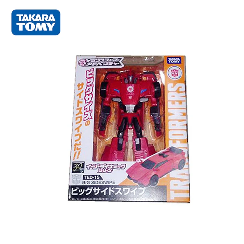 

In Stock Original TAKARA TOMY Transformers TED-15 Sideswipe PVC Anime Figure Action Figures Model Toys