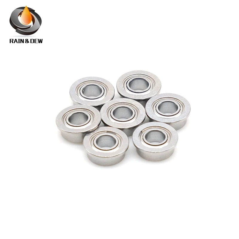 MF63ZZ Flange Bearing 3X6X2.5mm 10Pcs ball joint rod end bearing