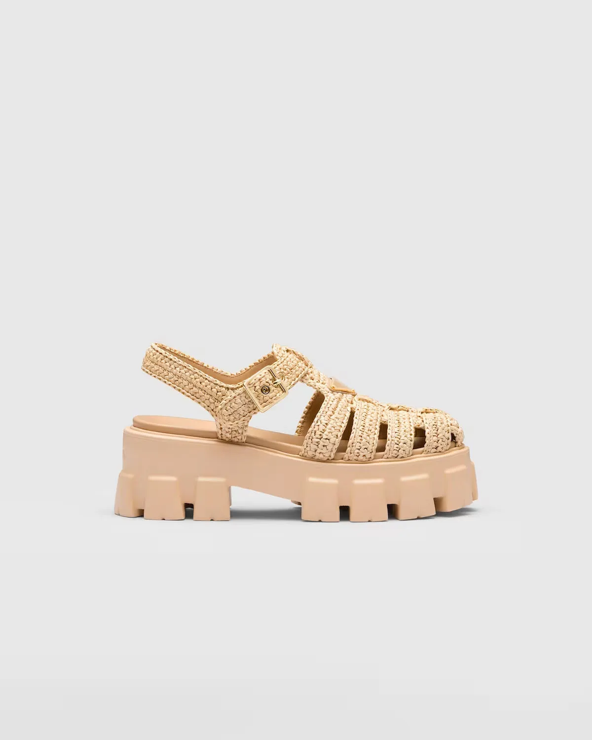 Women's Shoes Crochet Cage Sandals Raffia Fisherman Platform Sandal Logo Brand Vipol 9992403081019