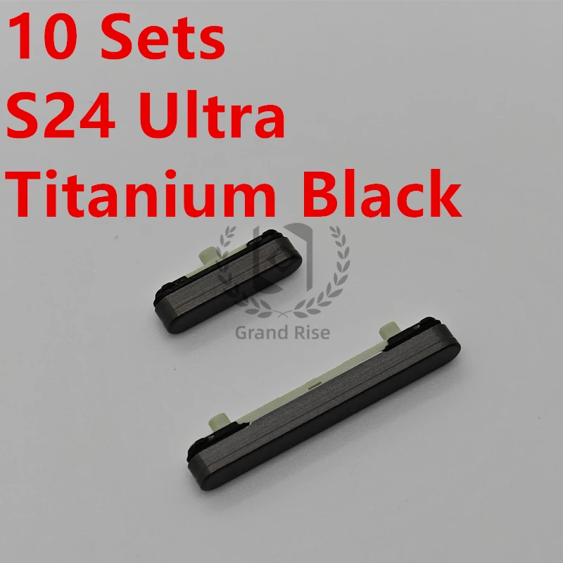 10 Sets of Volume and Power Button Side Key On/Off Repair Parts