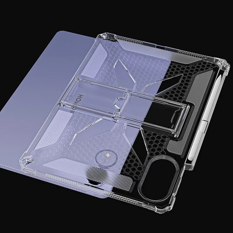Enhanced Silicone Tablet Case with Pen Slot, Soft Protective Cover
