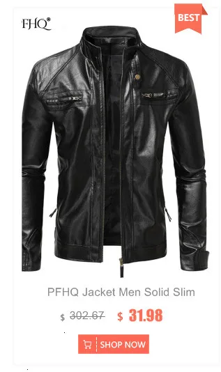 men's genuine leather coats & jackets PFHQ Men's Washed PU Leather Jacket Stand-up Neck Solid Biker Tops Spring Autumn Fashion New Man Handsome Tide Loose Coat slim fit leather jacket